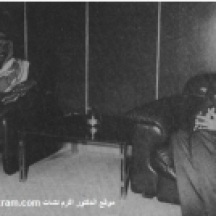 الشيخ نواف الأحمد الجابر وزير الدفاع بدولة الكويت في حديث مع الدكتور اكرم نشات ابراهيم